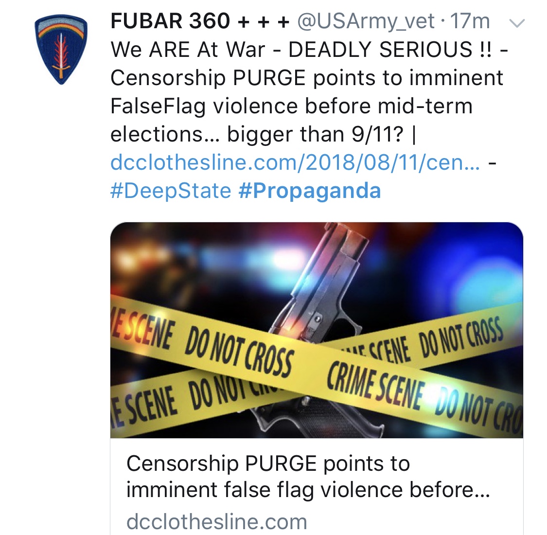 False Flag Purge