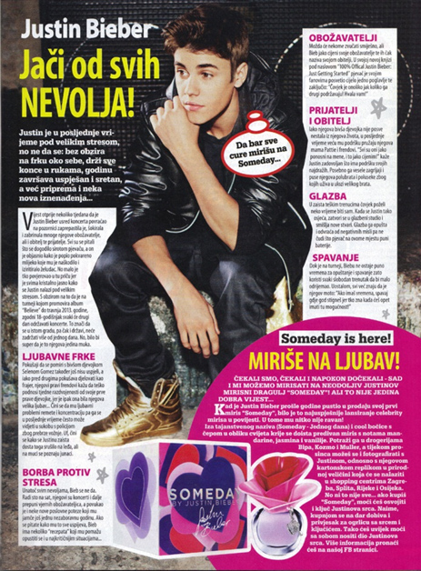 Ovo je stranica iz časopisa OK na kojoj se nalazi primjer prikrivenog oglasa.