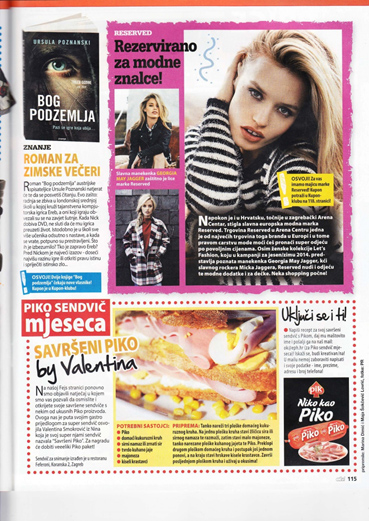 Preslik stranice iz časopisa OK