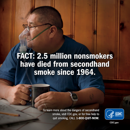 PSA warns of second-hand smoke deaths