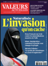 Une xenophobe du magazine Valeurs Actuelles