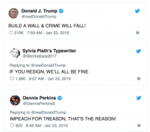 Wall Twitter memes