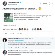 Arabs Throwing Stones