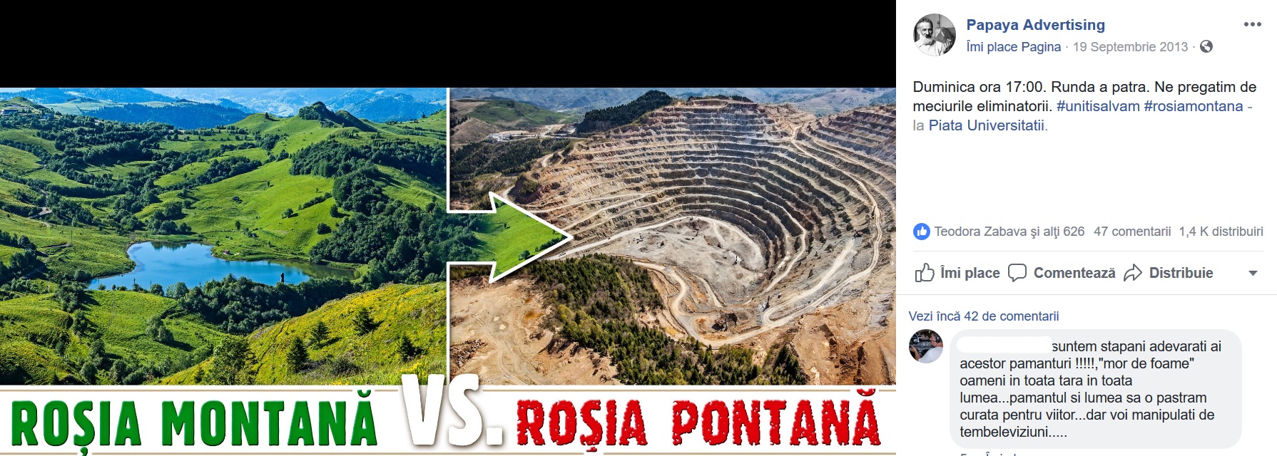 Rosia Montana - proiect minerit