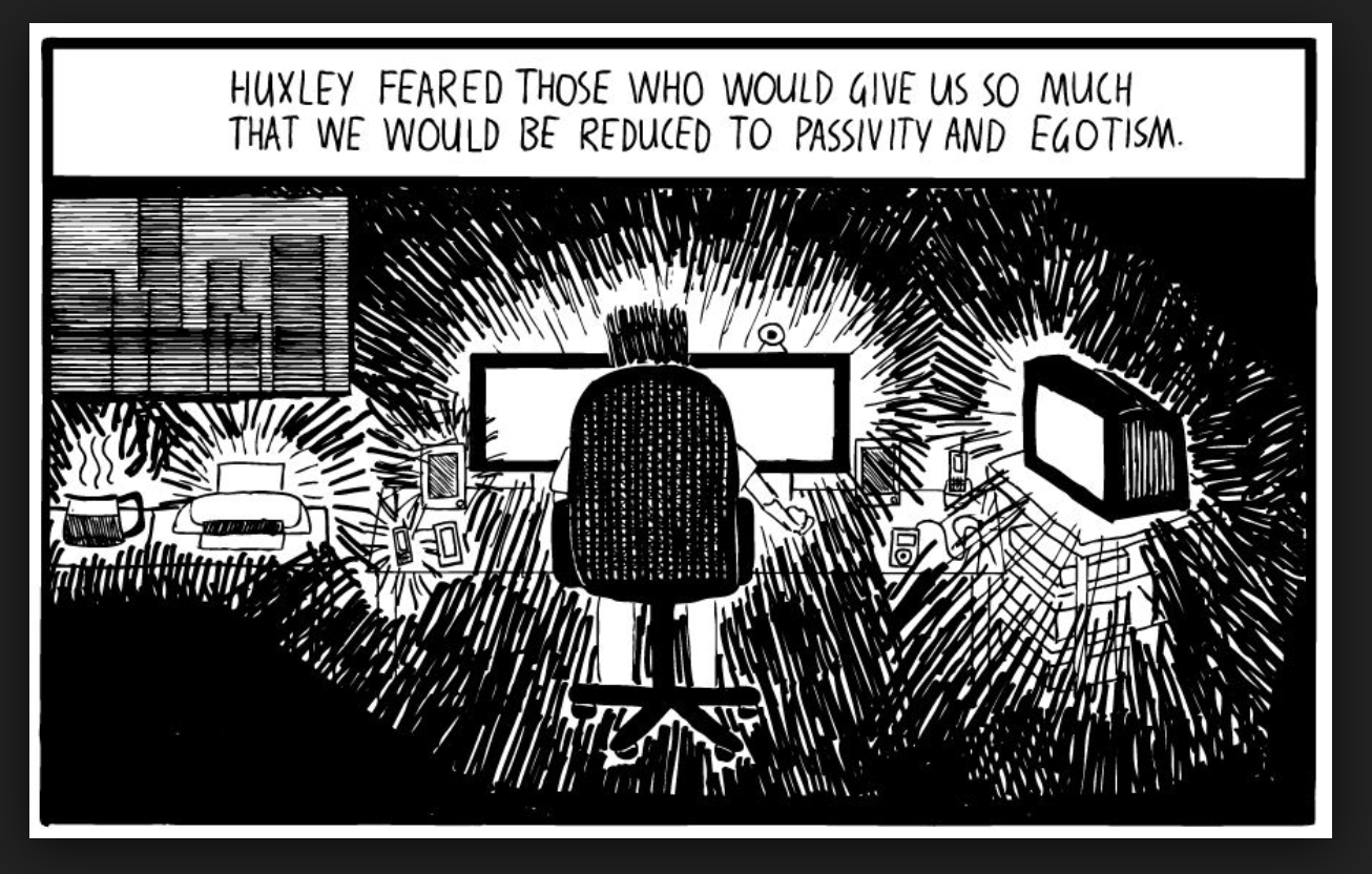 Huxley cartoon