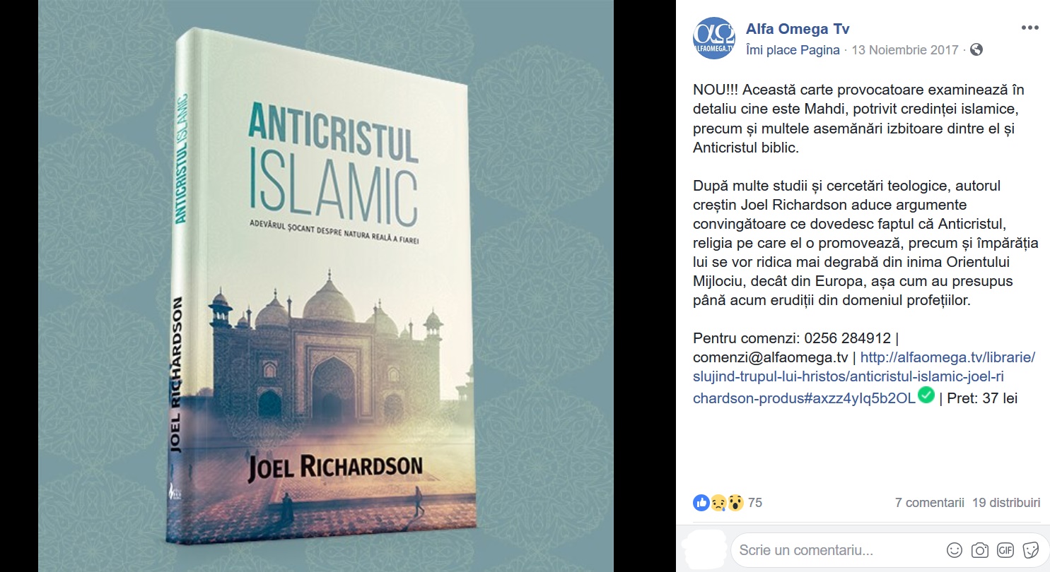 Carte Anticristul Islamic, religie, credinta islamica, Orientul Mijlociu