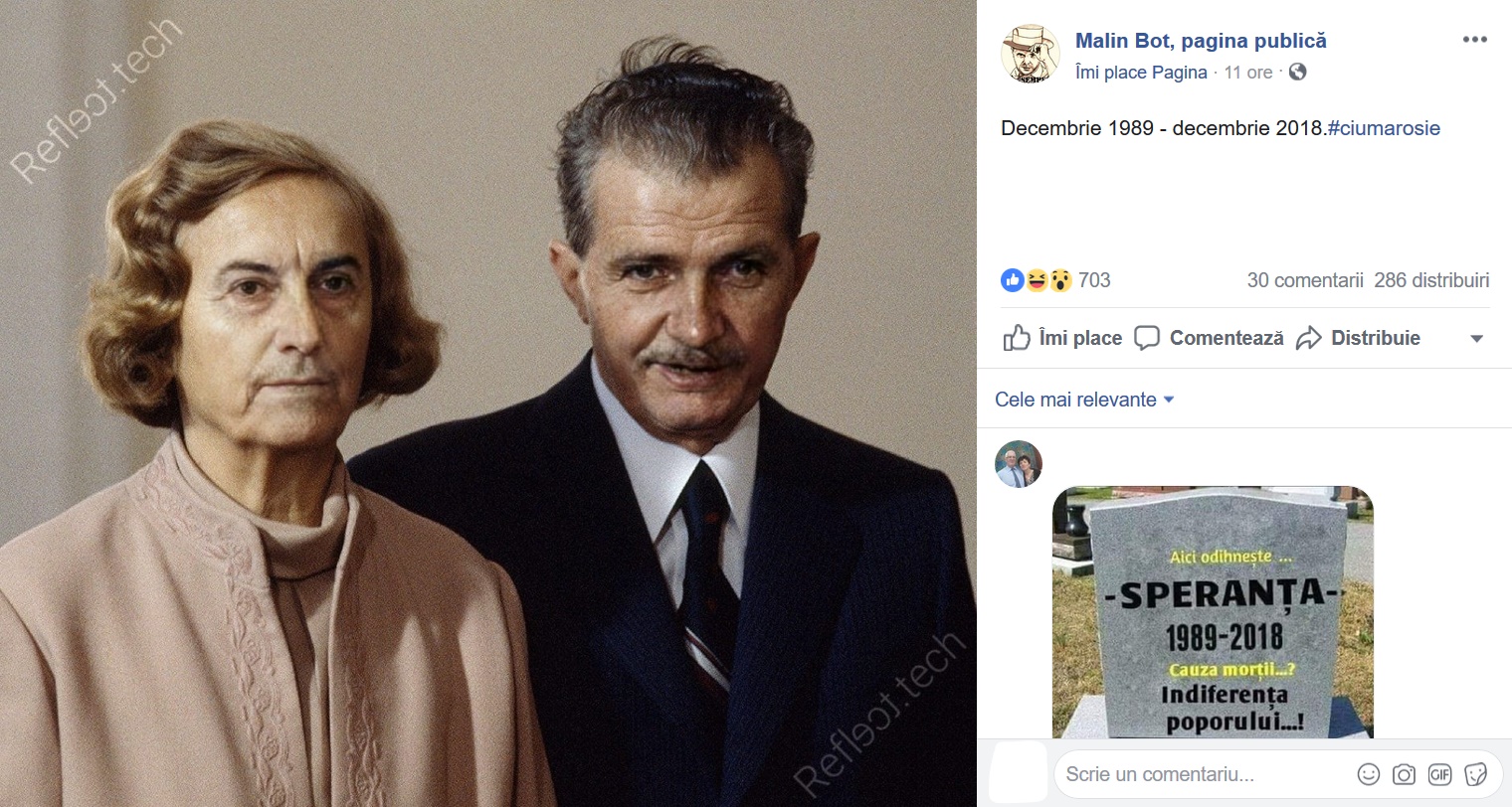 Dragnea si Tariceanu sunt Nicolae si Elena Ceausescu