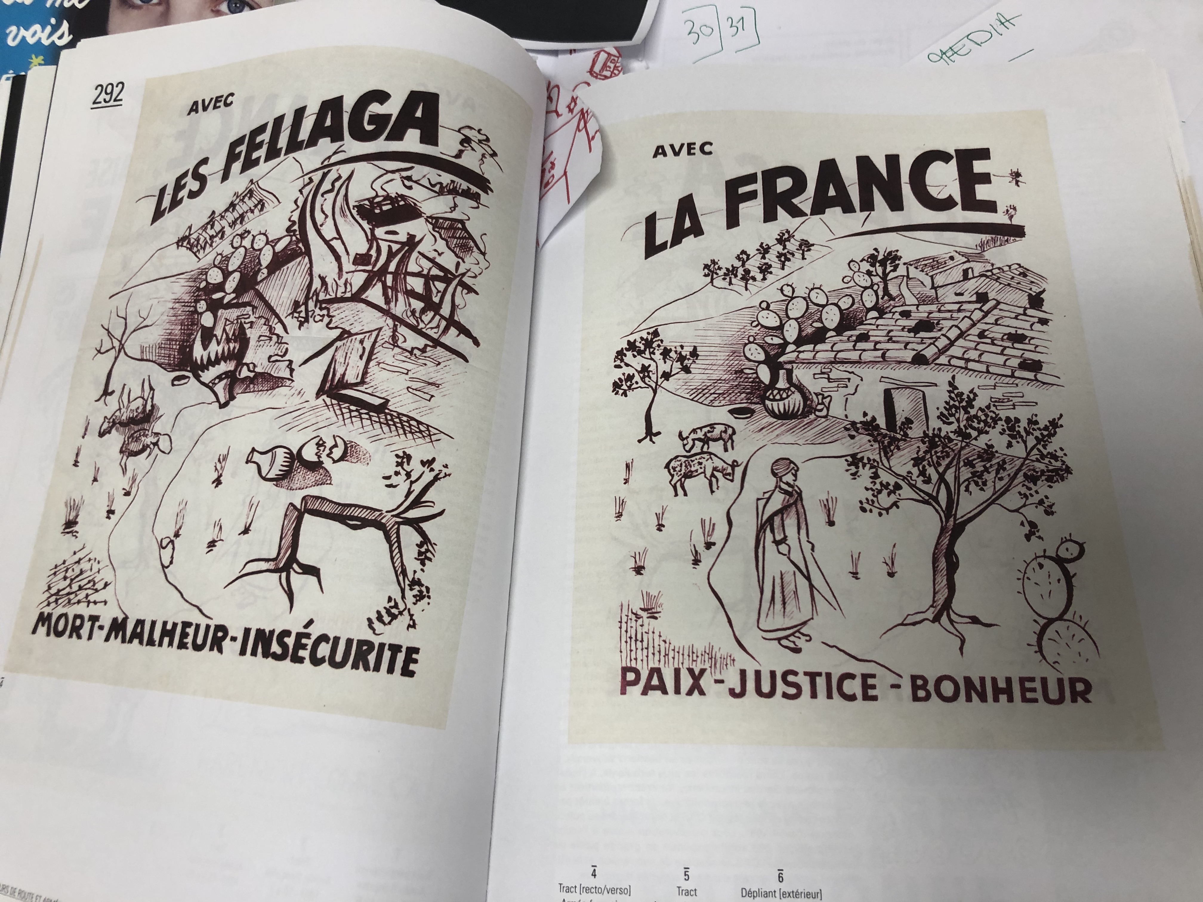 tract de l'armée française pendant la guerre d'Algérie 