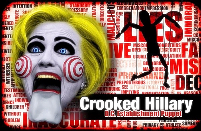 Crooked Hillary Clown