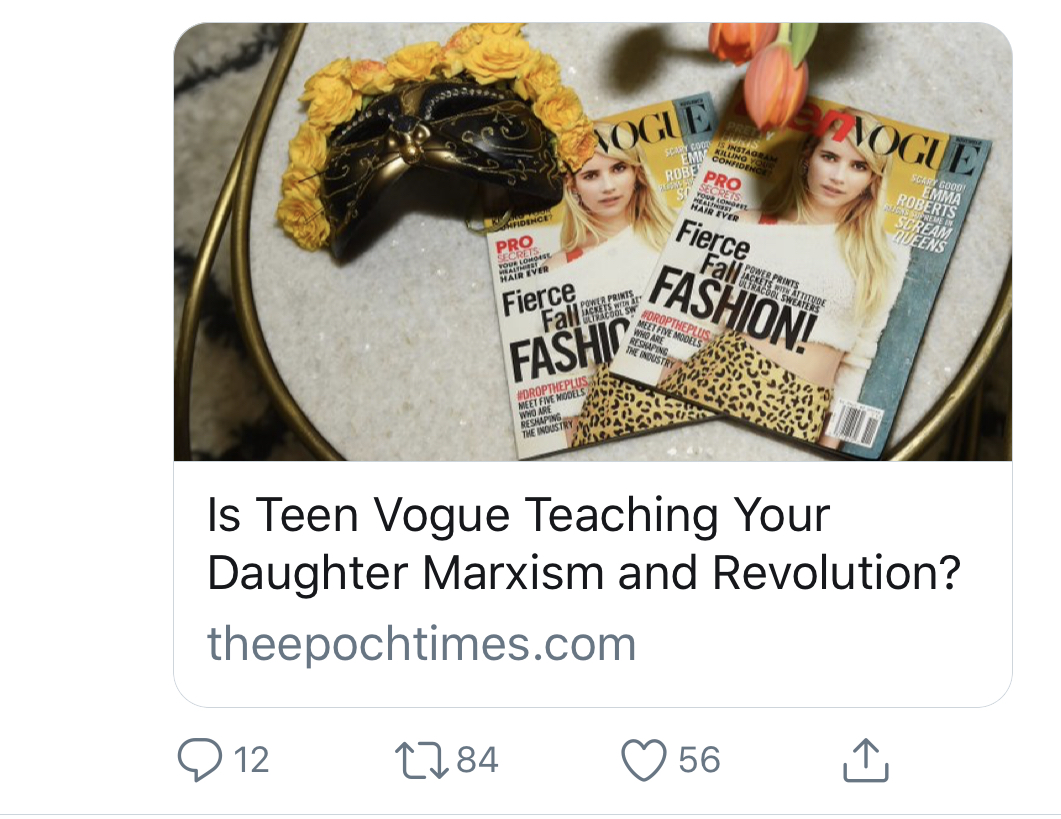 Teen Vogue Marxism 