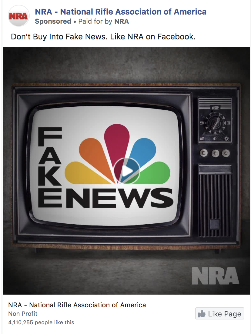 NRA and Fake News
