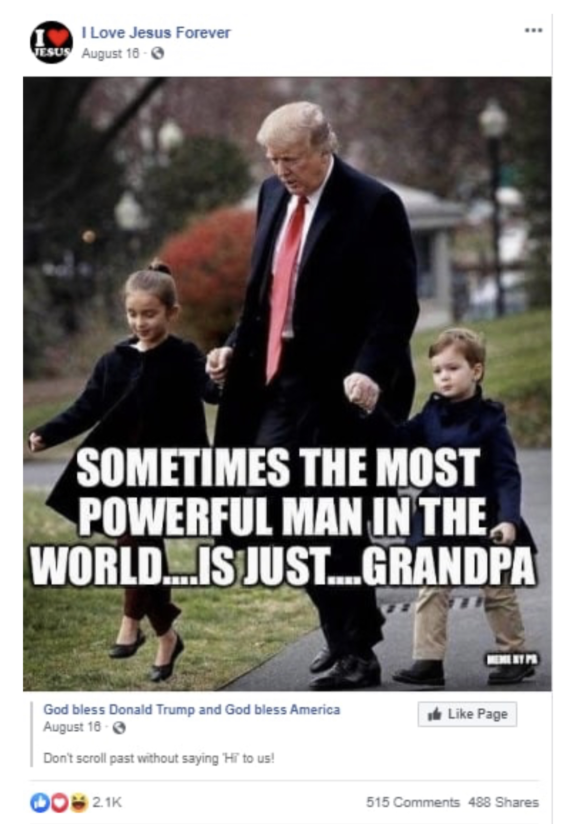 Grandpa Trump