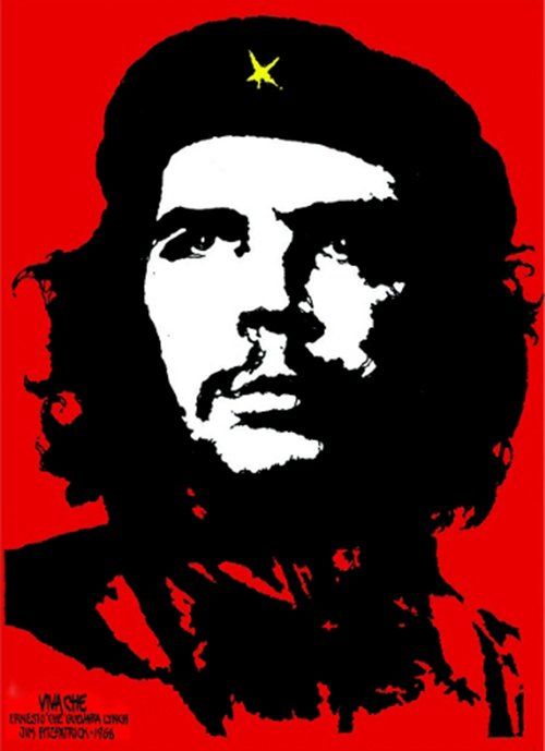 Pop Art Che Guevara Argentinian Marxist Revolutionary Guerrilla Poster 12x18