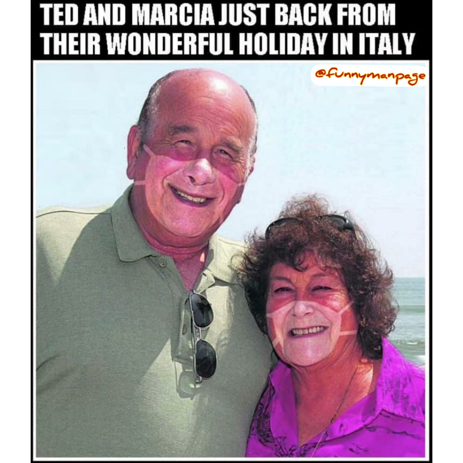 Ted and Marcia just got back from their wonderful holiday in Italy