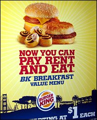 Its a burger king ad 