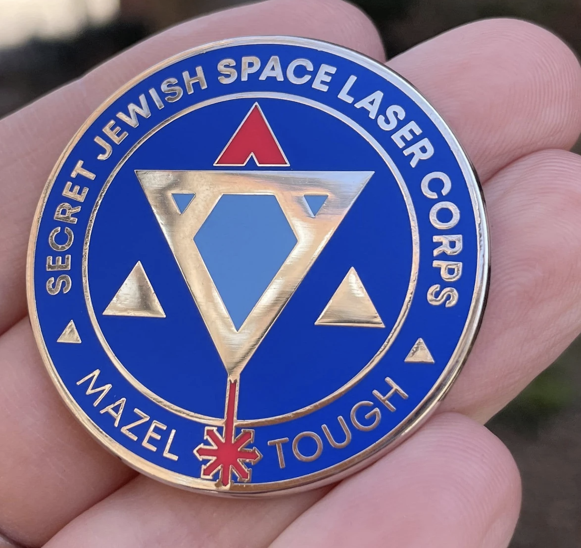Secret Jewish Spacer Laser