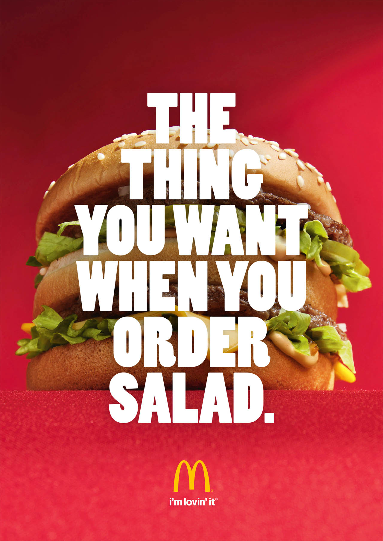 The thing you want when you order salad