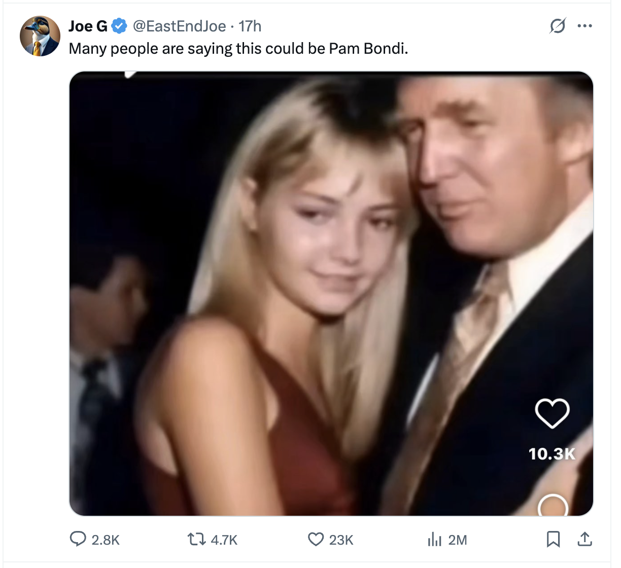 Bondi Trump