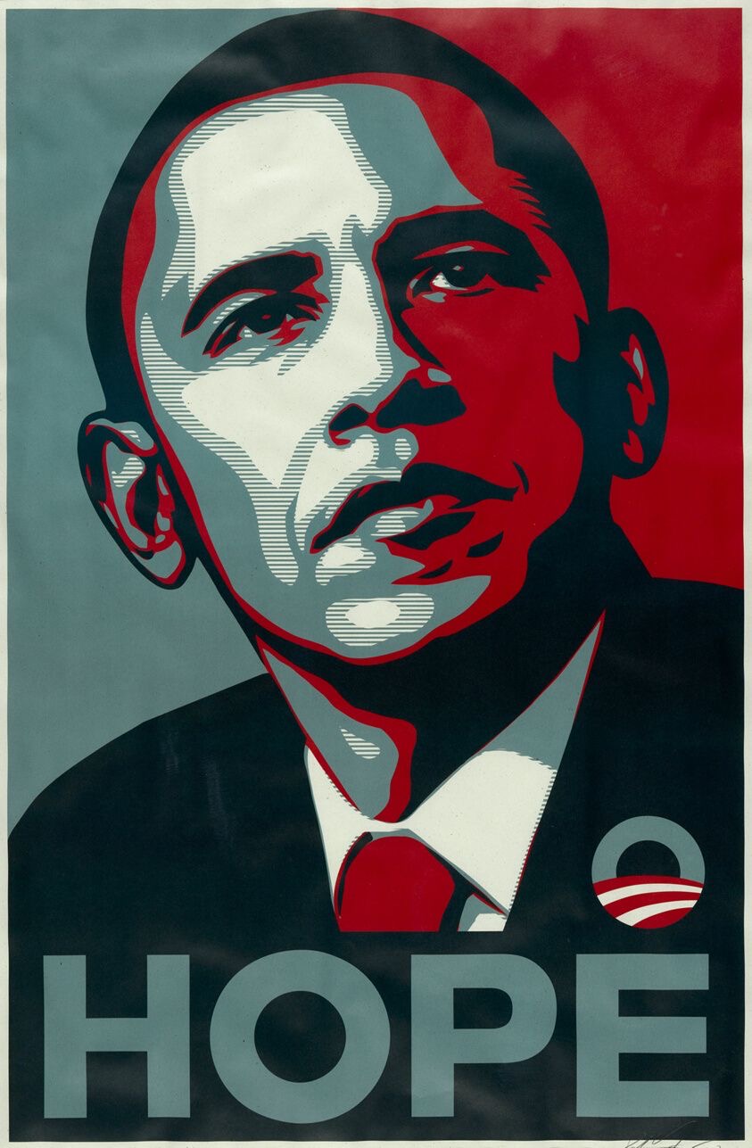 Barack Obama - plakat “Hope”
