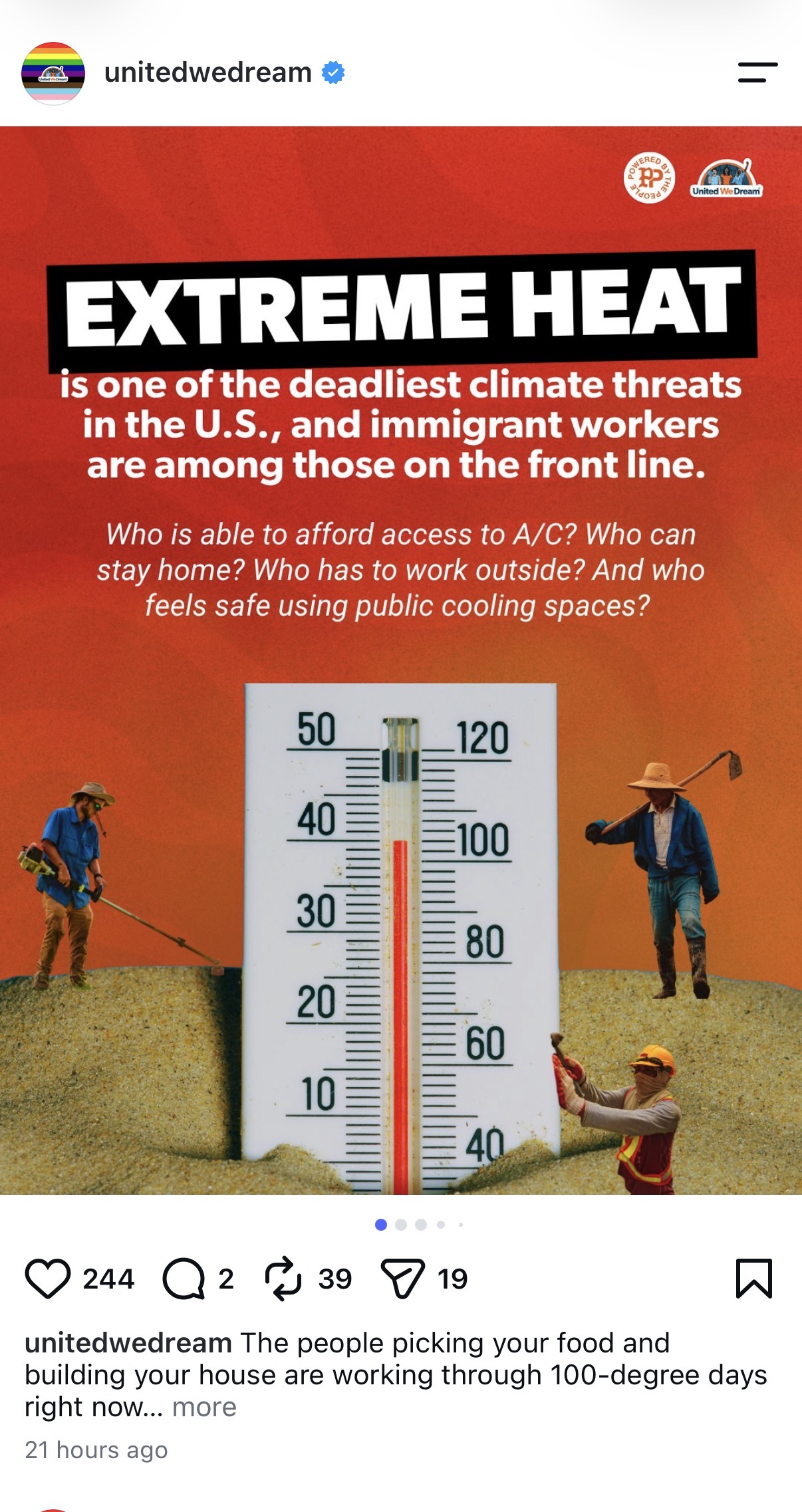 Extreme heat