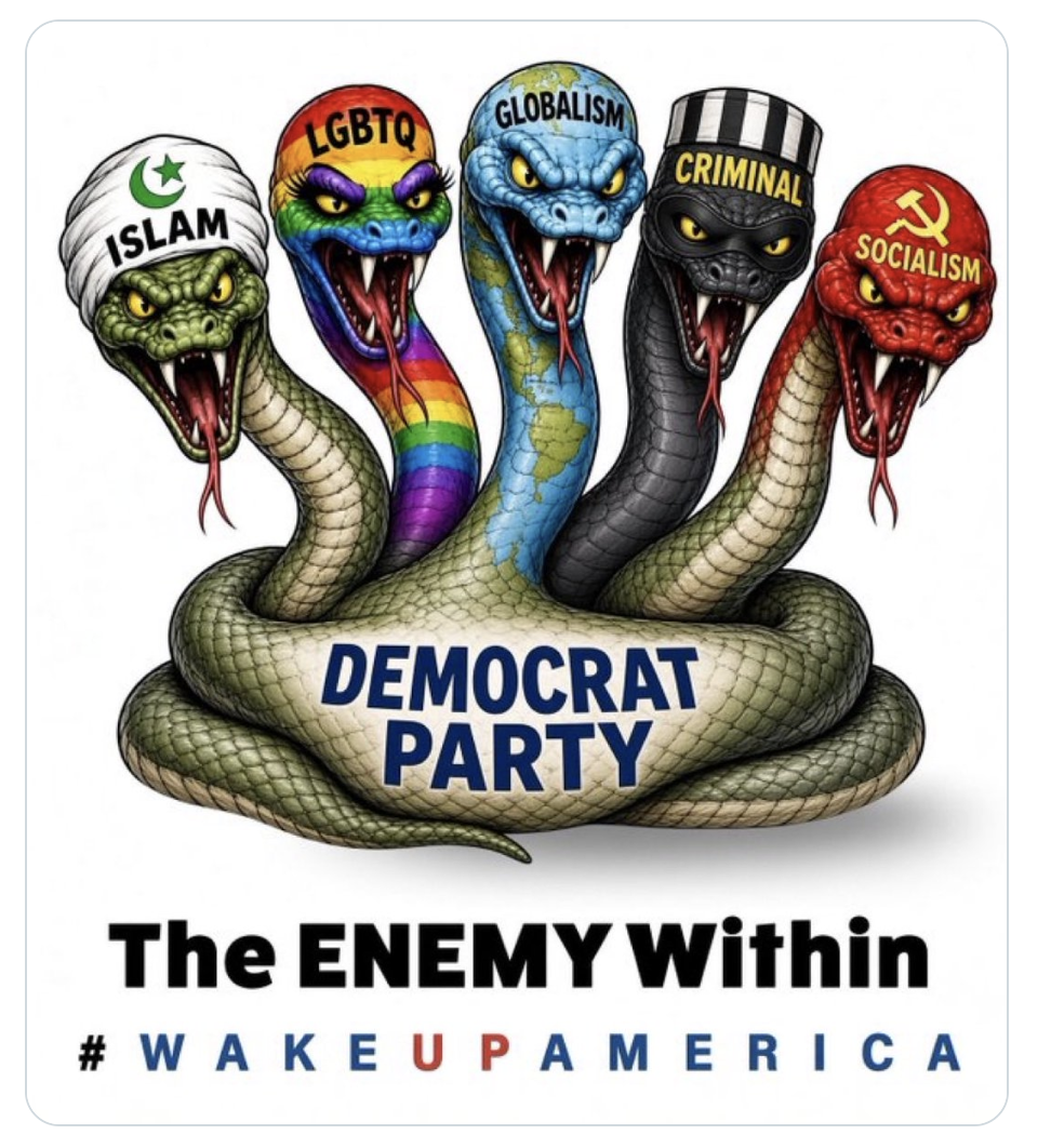 Snaky liberals
