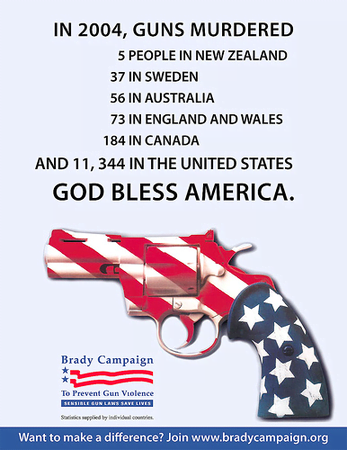 Anti-Gun Campaign Poster
