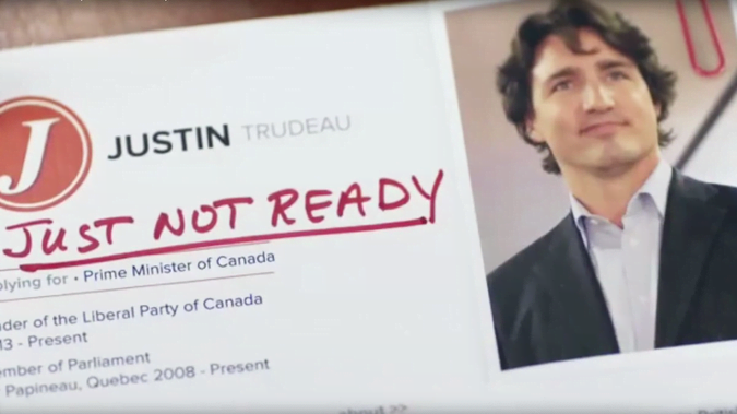 Justin Trudeau: "Just Not Ready"