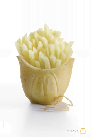 MacDonald's Potato Fries Sculpture