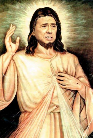 Berlusconi Jesus