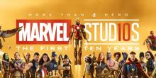 marvel studios 10 year anniversary superheroes avengers