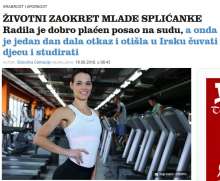 Radila je dobro plaćen posao na sudu, a onda je jedan dan dala otkaz i otišla u Irsku čuvati djecu i studirati