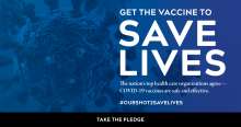 "Get the vaccine to save lives"