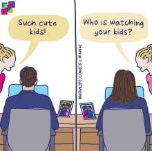 The double standards in society