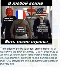Russian propaganda meme