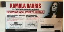 Harris Mailer by Trump 2024