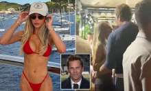 Alix Earl is seen with Tom Brady after breaking up with Braxton.