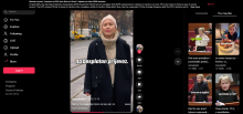 A vertical smartphone video frame of Croatian politician Ivana Kekin speaking passionately about Zagreb's public transport system, optimized for social media with bold, dynamic text captions overlaid across the screen to emphasize key phrases.