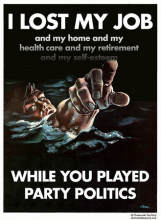 WWII Style Tea Party Poster