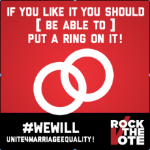 Rock the Vote same-sex marriage campaign