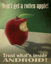 Don't Get a Rotten Apple, Trust Android