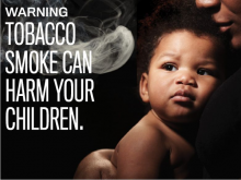 Warning: Tobacco Smoke Can Harm Your Children