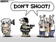 Don't Shoot Cartoon
