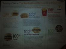 McDonald's Own Reality Check