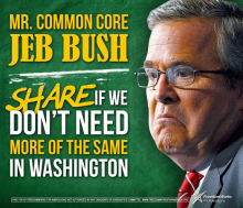 Common Core Jeb Bush