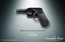 Unsafe Driving Kills Every 25 Seconds