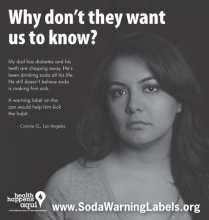 Campaign for Soda Warning Labels